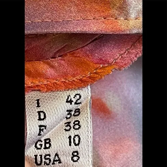 Moschino CheapandChic Floral Watercolor Silk Dress - Picture 5 of 13